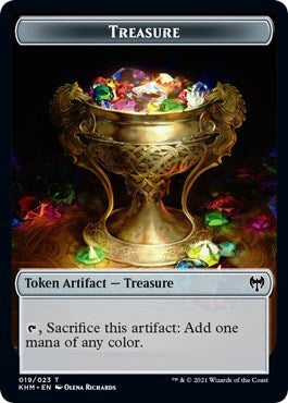 Treasure Token (Kaldheim) Light Play