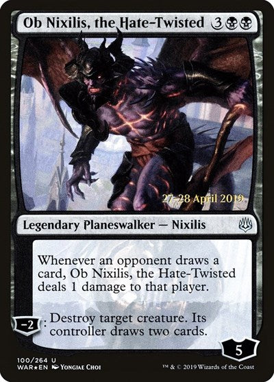 Ob Nixilis, the Hate-Twisted (Promos: Prerelease Cards) Near Mint Foil