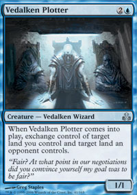 Vedalken Plotter (Guildpact) Medium Play Foil