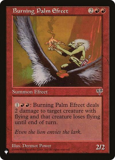 Burning Palm Efreet|3|0|0.00