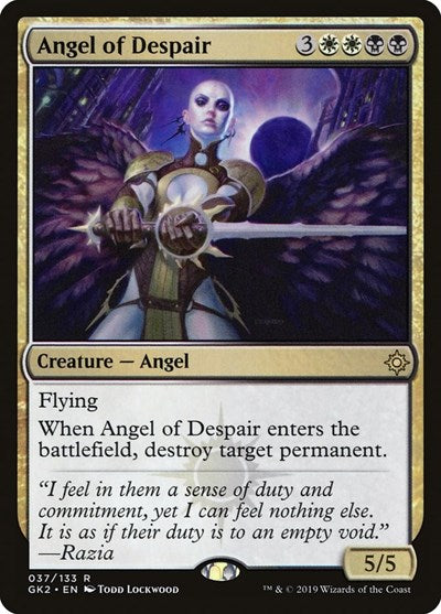 Angel of Despair (Ravnica Allegiance: Guild Kits) Light Play