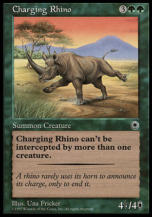 Charging Rhino (Portal) Light Play