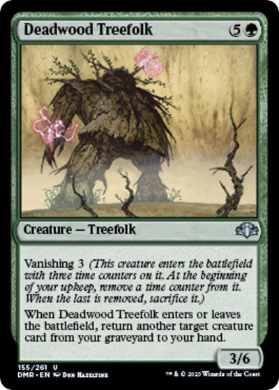 Deadwood Treefolk (Dominaria Remastered) Near Mint Foil