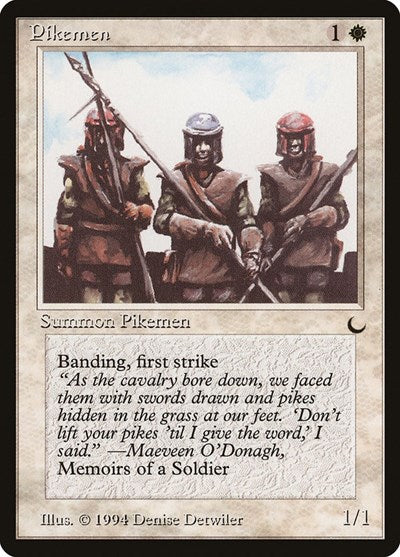 Pikemen (The Dark) Heavy Play
