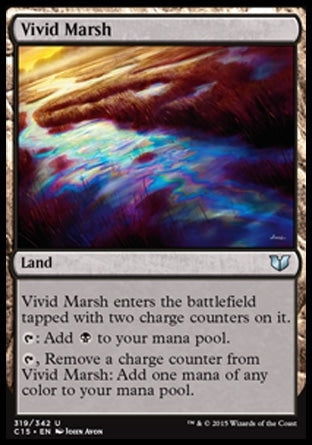Vivid Marsh (Commander 2015) Light Play