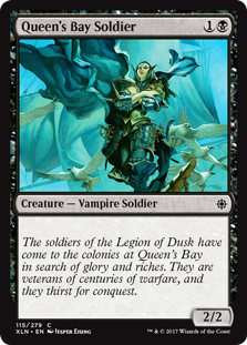 Queen's Bay Soldier (Ixalan) Light Play
