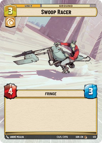 Swoop Racer (Hyperspace) (Spark of Rebellion) Near Mint