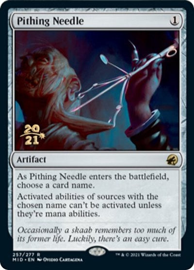 Pithing Needle (Promos: Prerelease Cards) Light Play Foil