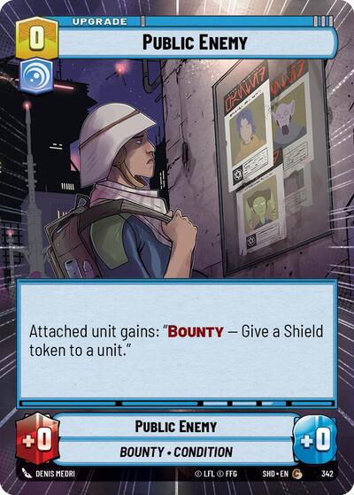 Public Enemy (Hyperspace) (Shadows of the Galaxy) Near Mint