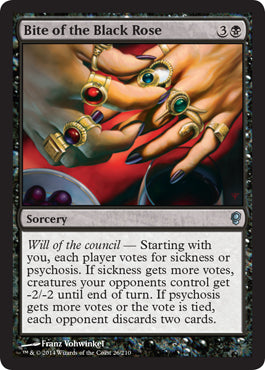 Bite of the Black Rose (Conspiracy) Near Mint Foil