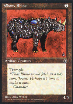 Ebony Rhino (Homelands) Medium Play
