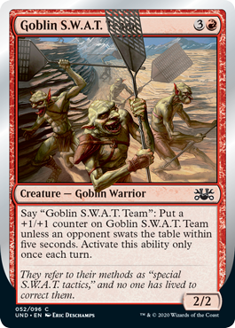 Goblin S.W.A.T. Team (Unsanctioned) Near Mint