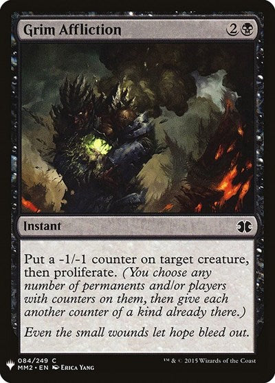 Grim Affliction (Mystery Booster) Near Mint
