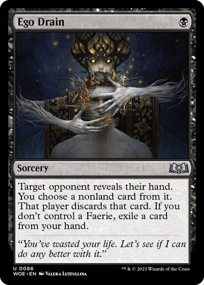Ego Drain (Wilds of Eldraine) Light Play Foil