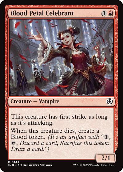 Blood Petal Celebrant (Innistrad Remastered) Light Play Foil