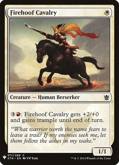 Firehoof Cavalry (Mystery Booster) Near Mint