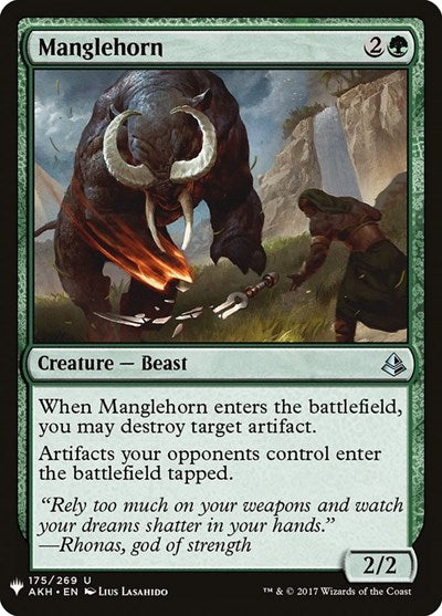 Manglehorn (Mystery Booster) Medium Play