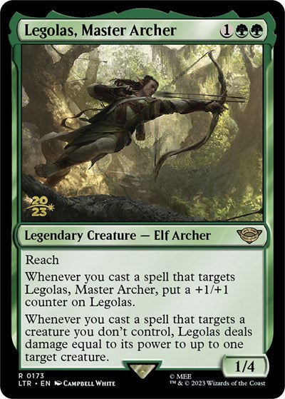 Legolas, Master Archer (Promos: Prerelease Cards) Light Play Foil