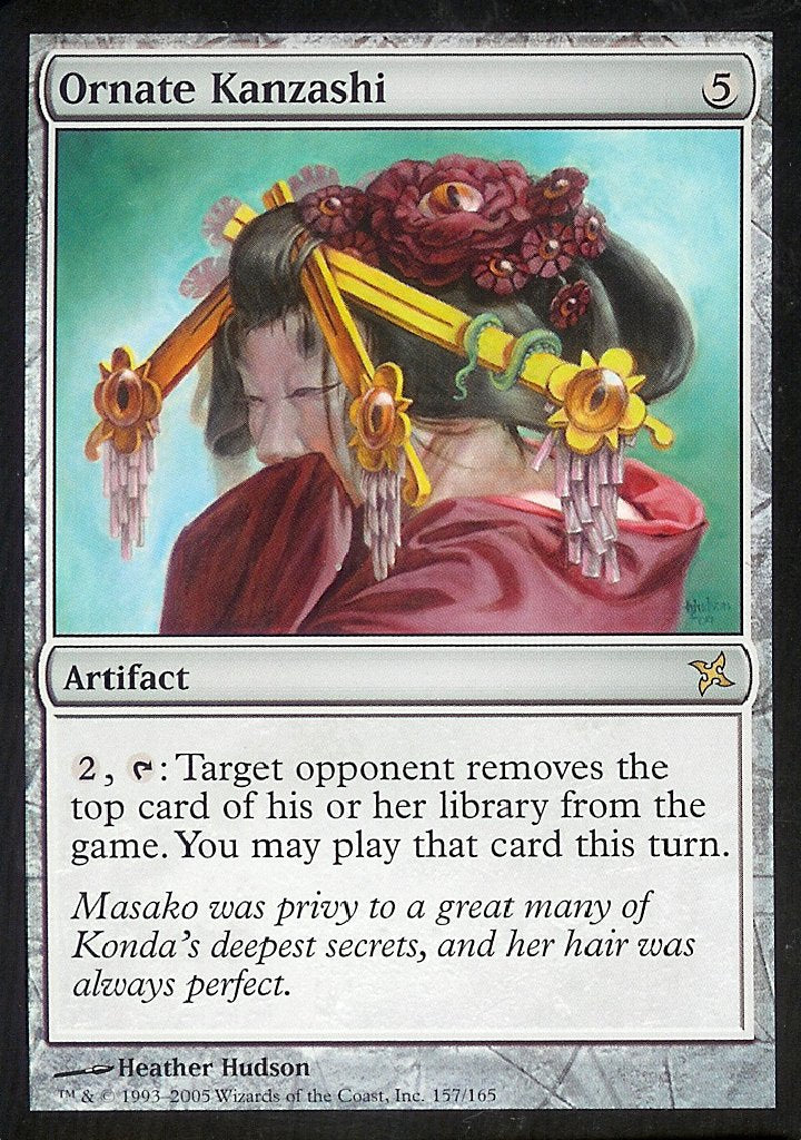Ornate Kanzashi (Betrayers of Kamigawa) Medium Play