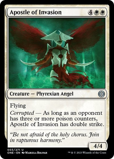Apostle of Invasion (Phyrexia: All Will Be One) Near Mint