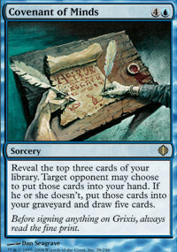 Covenant of Minds (Shards of Alara) Medium Play Foil