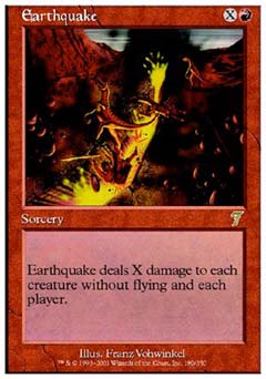 Earthquake (7th Edition) Heavy Play