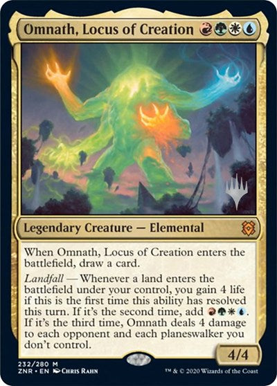 Omnath, Locus of Creation (Promo Pack: Zendikar Rising) Near Mint Foil