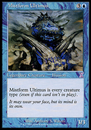 Mistform Ultimus (Legions) Damaged / Poor Foil