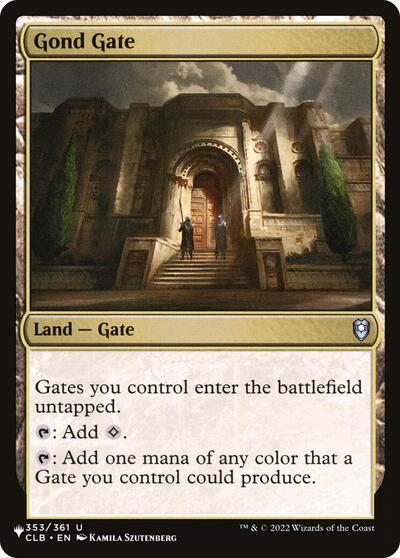 Gond Gate|0|0|0.00