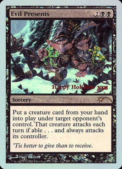 Evil Presents (Promos: Special Occasion) Medium Play Foil