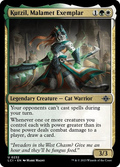 Kutzil, Malamet Exemplar (The Lost Caverns of Ixalan) Heavy Play