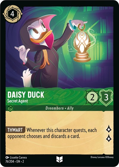 Daisy Duck - Secret Agent (Rise of the Floodborn) Near Mint