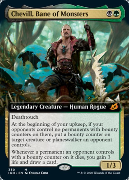 Chevill Bane Of Monsters (Extended Art) (Ikoria: Lair of Behemoths) Near Mint