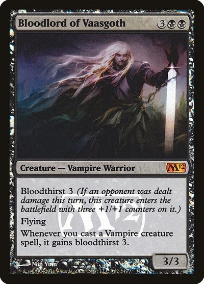 Bloodlord of Vaasgoth (Promos: Prerelease Cards) Medium Play Foil