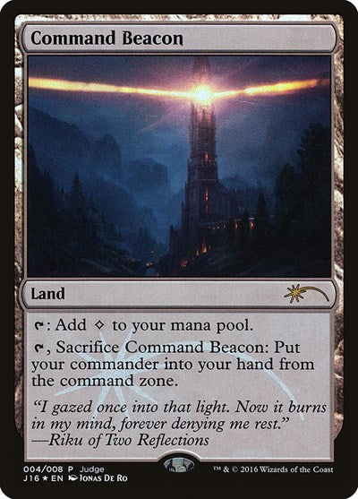 Command Beacon (Promos: Judge) Near Mint Foil