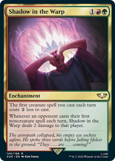 Shadow in the Warp (Surge Foil) (Universes Beyond: Warhammer 40K) Near Mint Foil