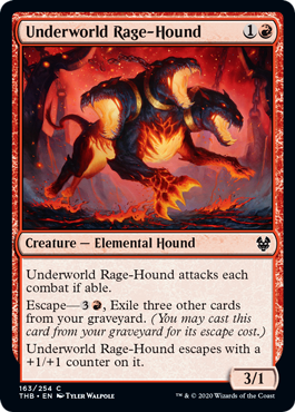 Underworld Rage-Hound (Theros Beyond Death) Medium Play