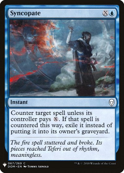 Syncopate (Mystery Booster) Light Play