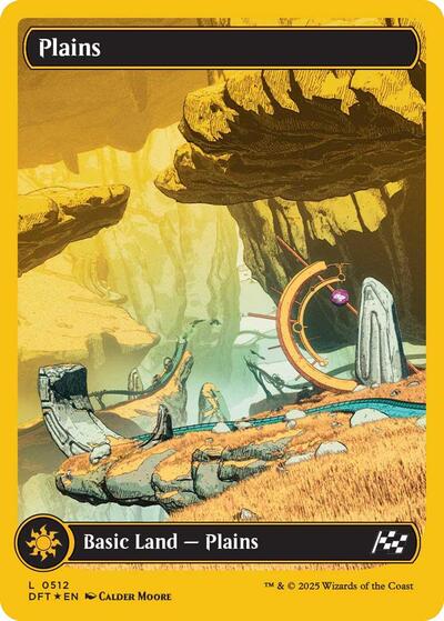 Plains (0512) (First-Place Foil) (Aetherdrift) Near Mint Foil