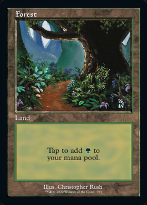 Forest (593) (Retro Frame) (30th Anniversary Edition) Heavy Play