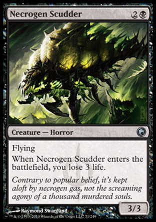 Necrogen Scudder (Scars of Mirrodin) Light Play