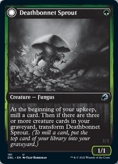 Deathbonnet Sprout / Deathbonnet Hulk (Innistrad: Double Feature) Light Play