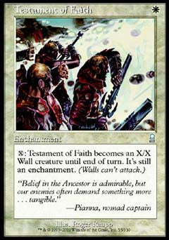 Testament of Faith (Odyssey) Medium Play