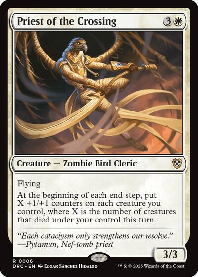 Priest of the Crossing (Commander: Aetherdrift) Light Play