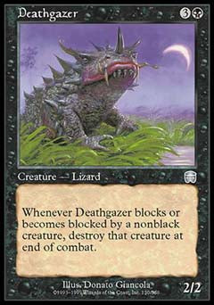 Deathgazer (Mercadian Masques) Light Play Foil
