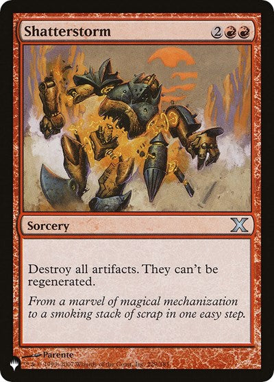 Shatterstorm (The List) Light Play