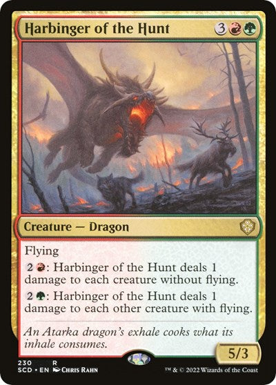 Harbinger of the Hunt (Commander 2022 Starter Decks) Near Mint