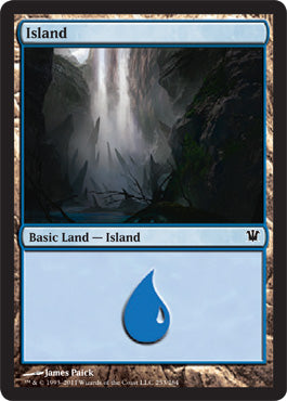 Island (253) (Innistrad) Light Play