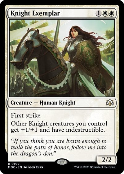 Knight Exemplar (Commander: March of the Machine) Near Mint