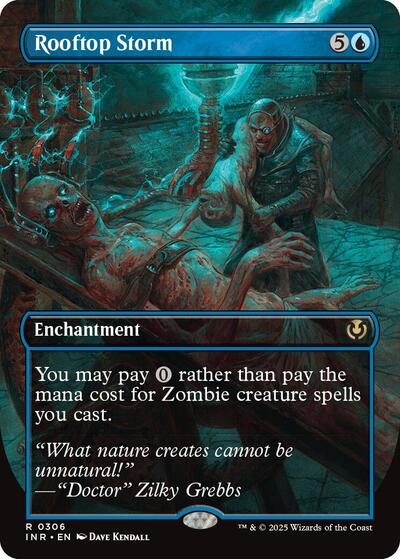 Rooftop Storm (Borderless) (Innistrad Remastered) Near Mint